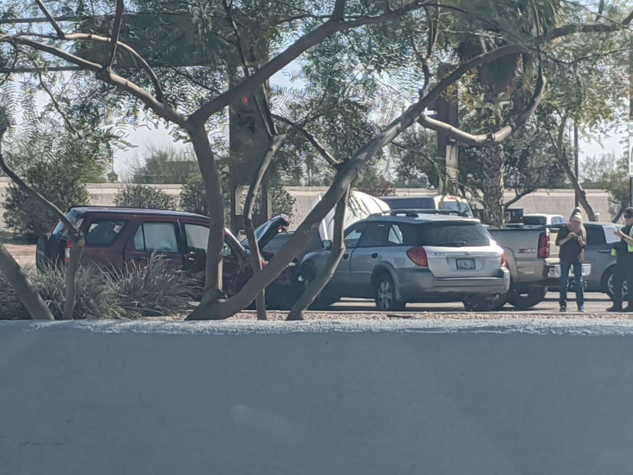 price road 4 vehicle crash