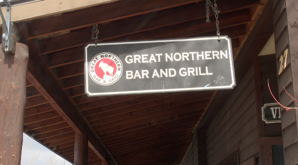 The Great Northern Bar and Grill sign, Whitefish