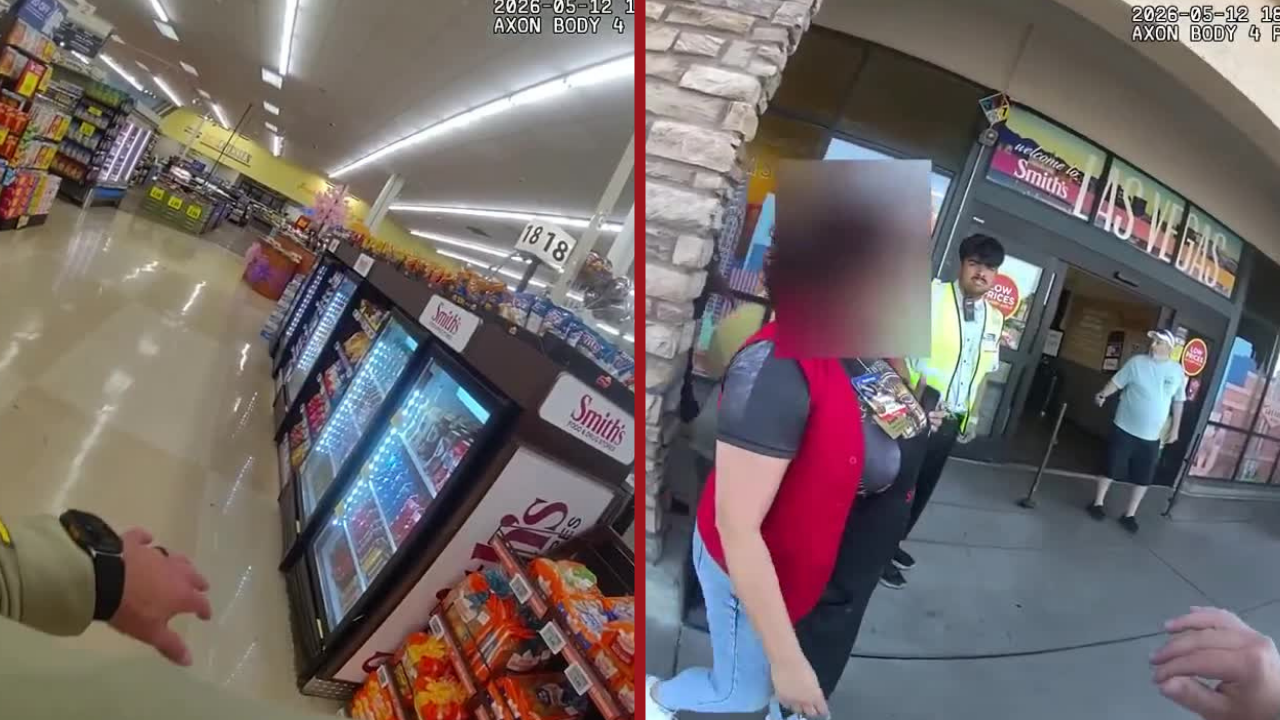 Las Vegas police release additional body camera footage in fatal Smith's shooting