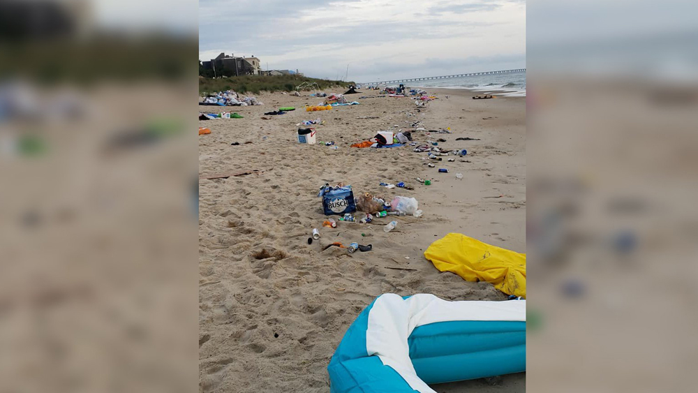 Chic's Beach after Floatopia