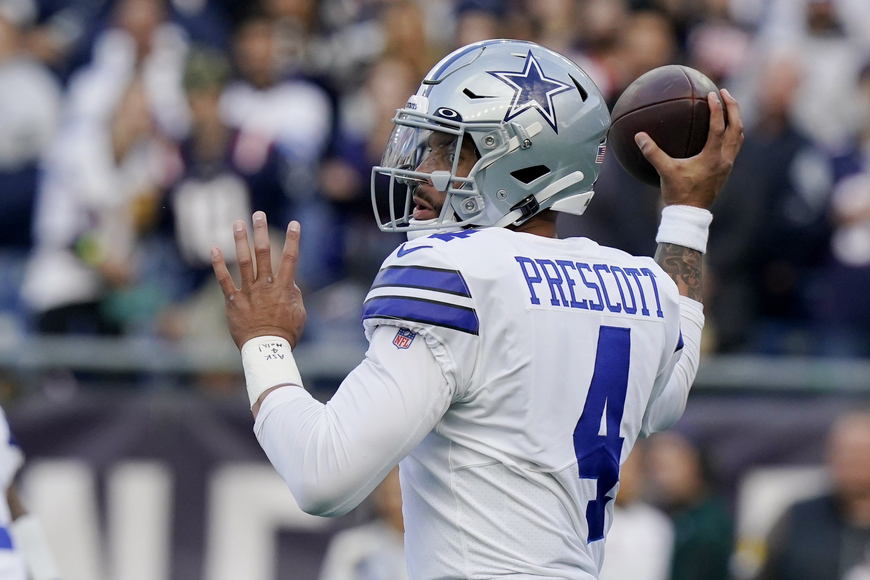 Cowboys Patriots Football