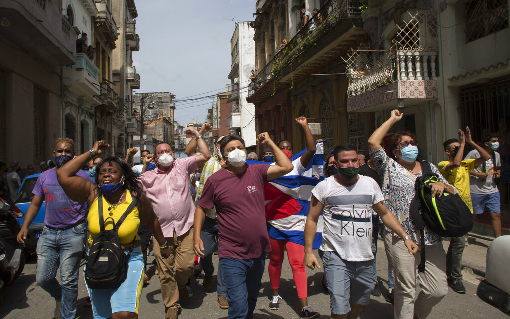 Cuba Protest