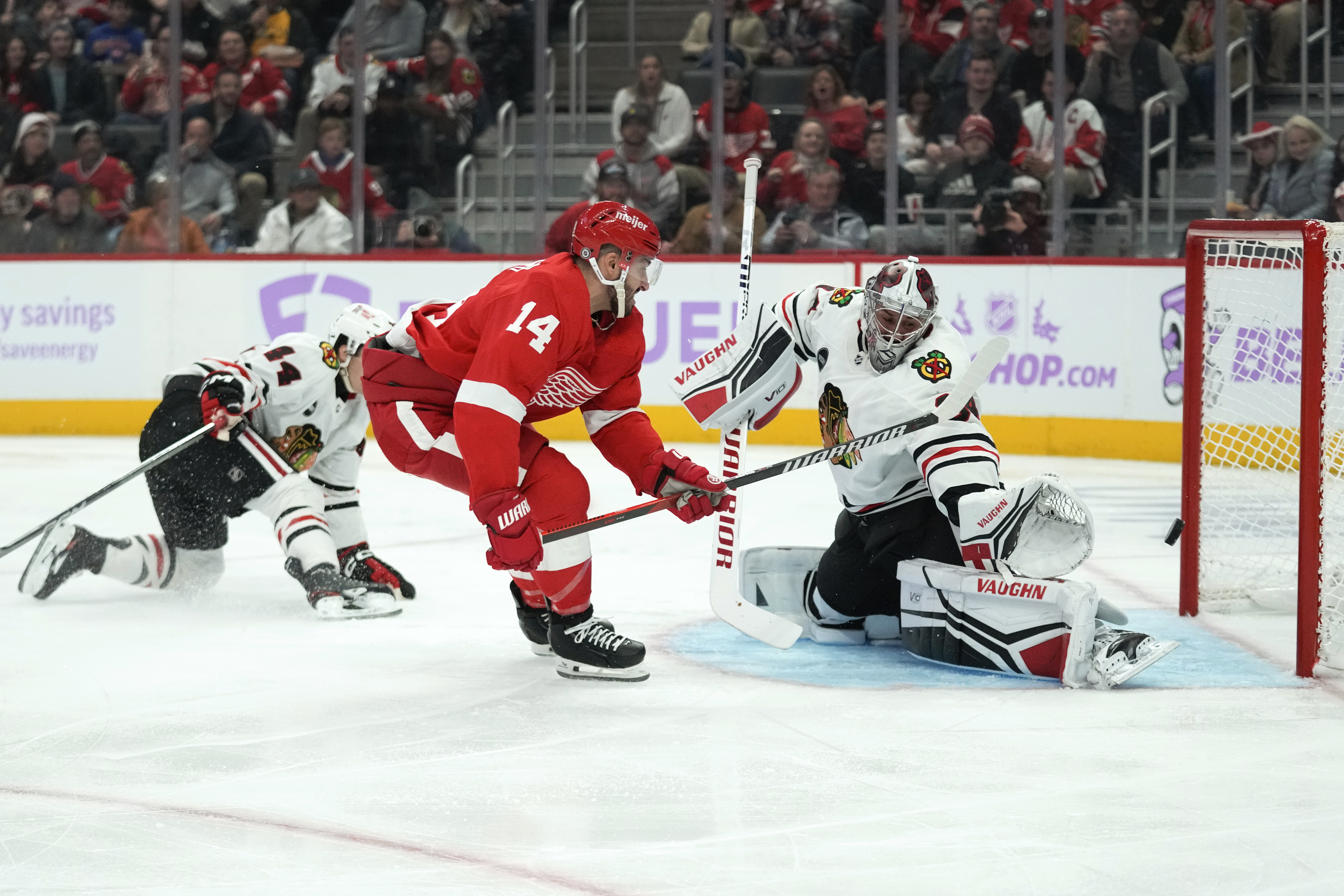 Blackhawks Red Wings Hockey