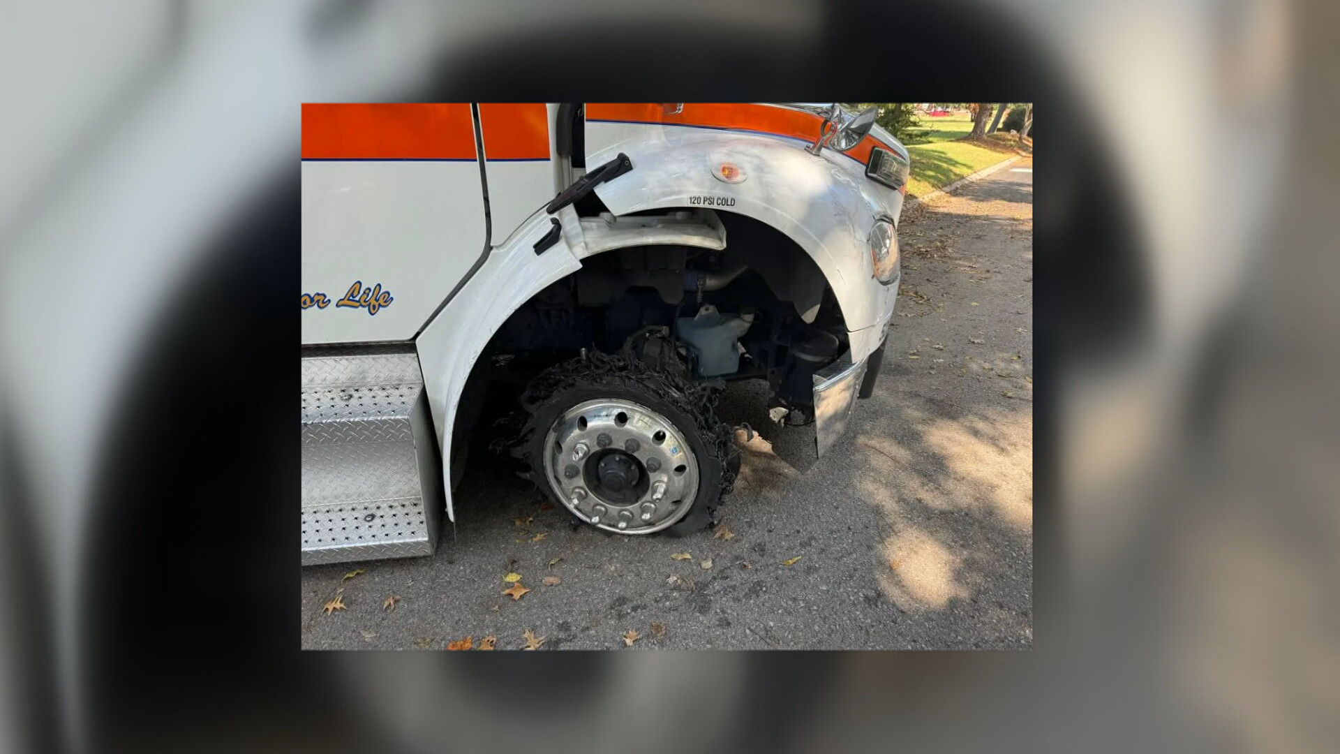 Stolen ambulances