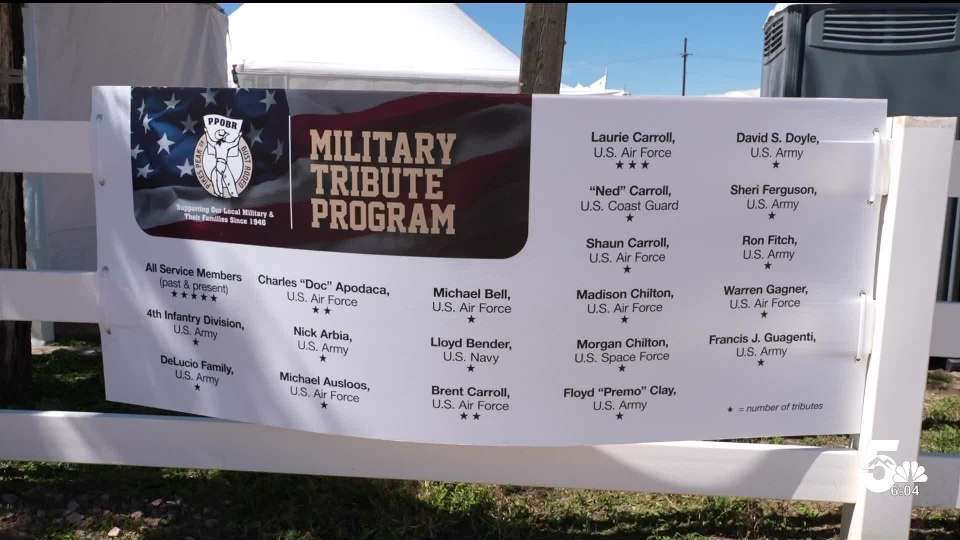 Military Tribute Boards