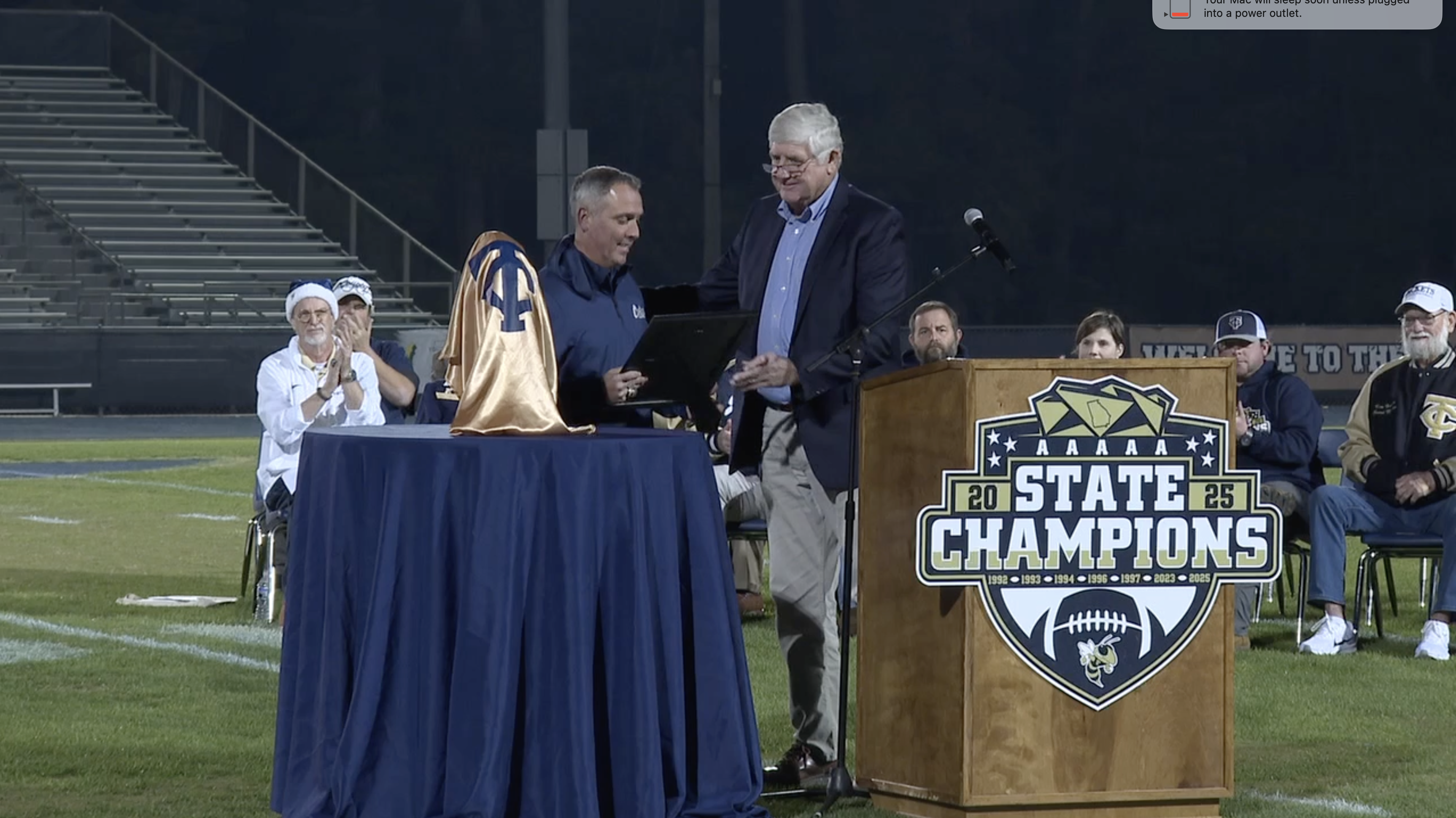 Thomas County Central honors undefeated season with seventh state title ceremonyThomas County Central honors undefeated season with seventh state title ceremony