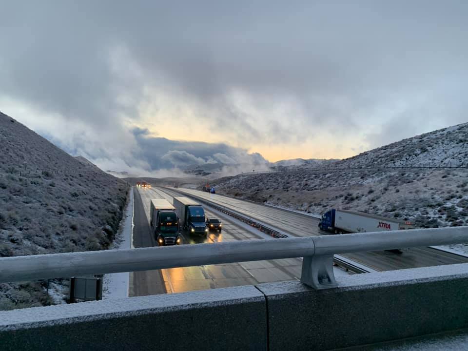 Grapevine open Friday morning, CHP pacing traffic