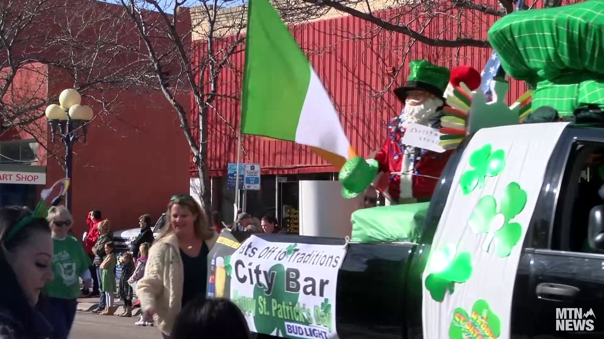 St. Patrick's Day parade in Great Falls (2022)