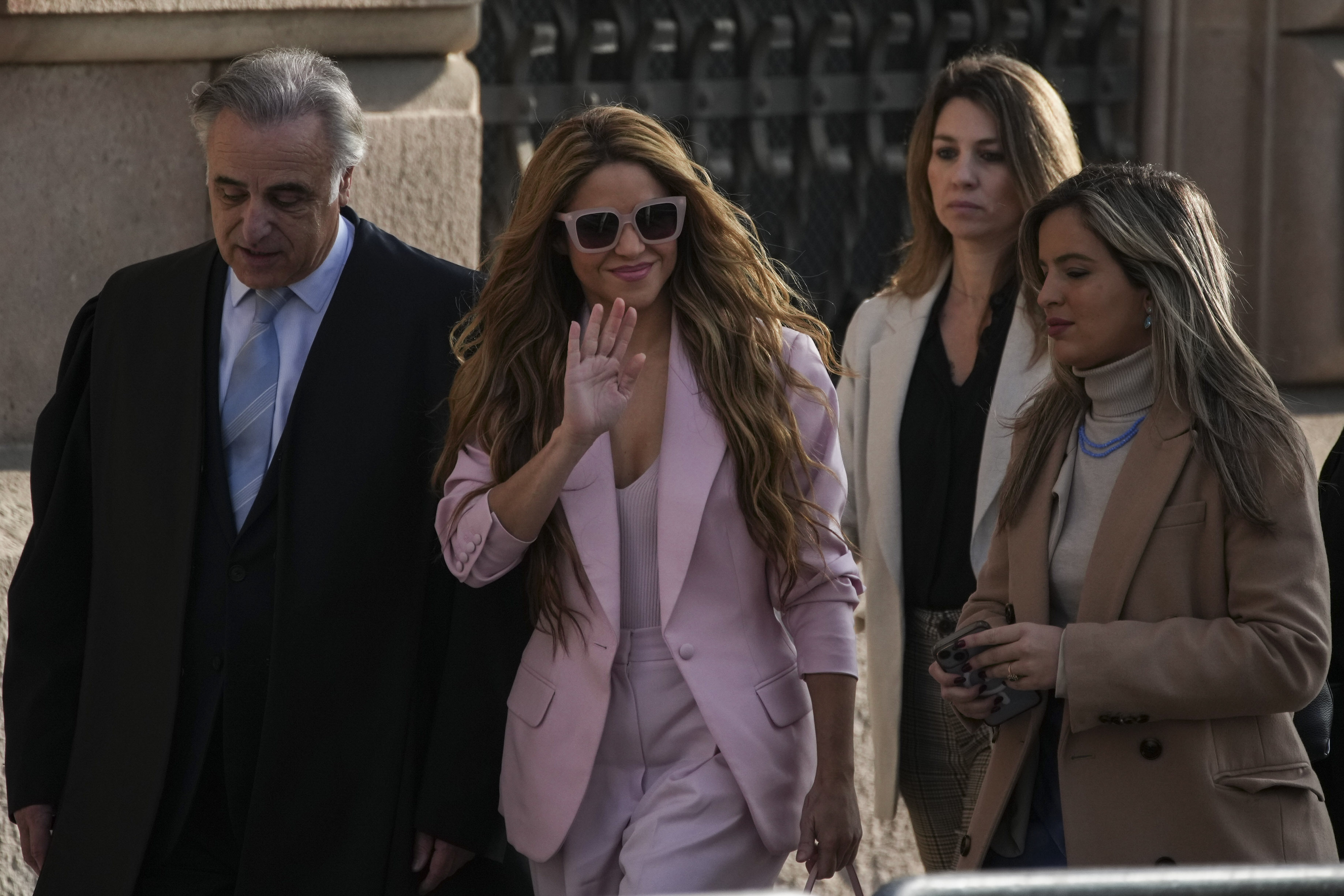 APTOPIX Spain Shakira Taxes
