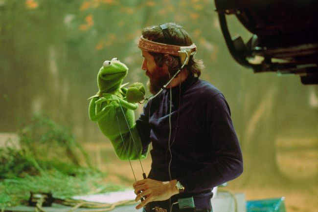 Jim Henson with Kermit the Frog