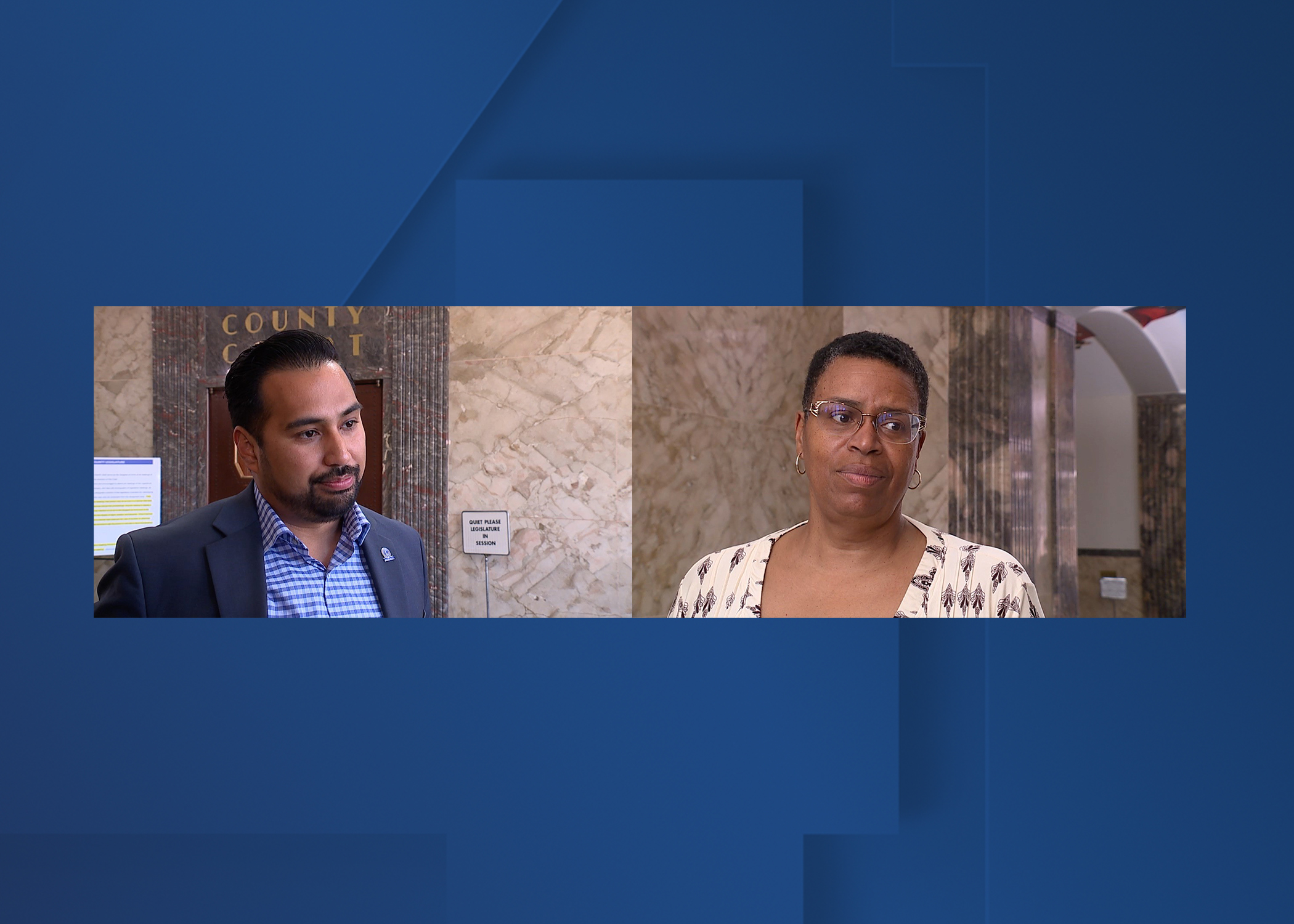 Manny Abarca and Gail McCann Beatty