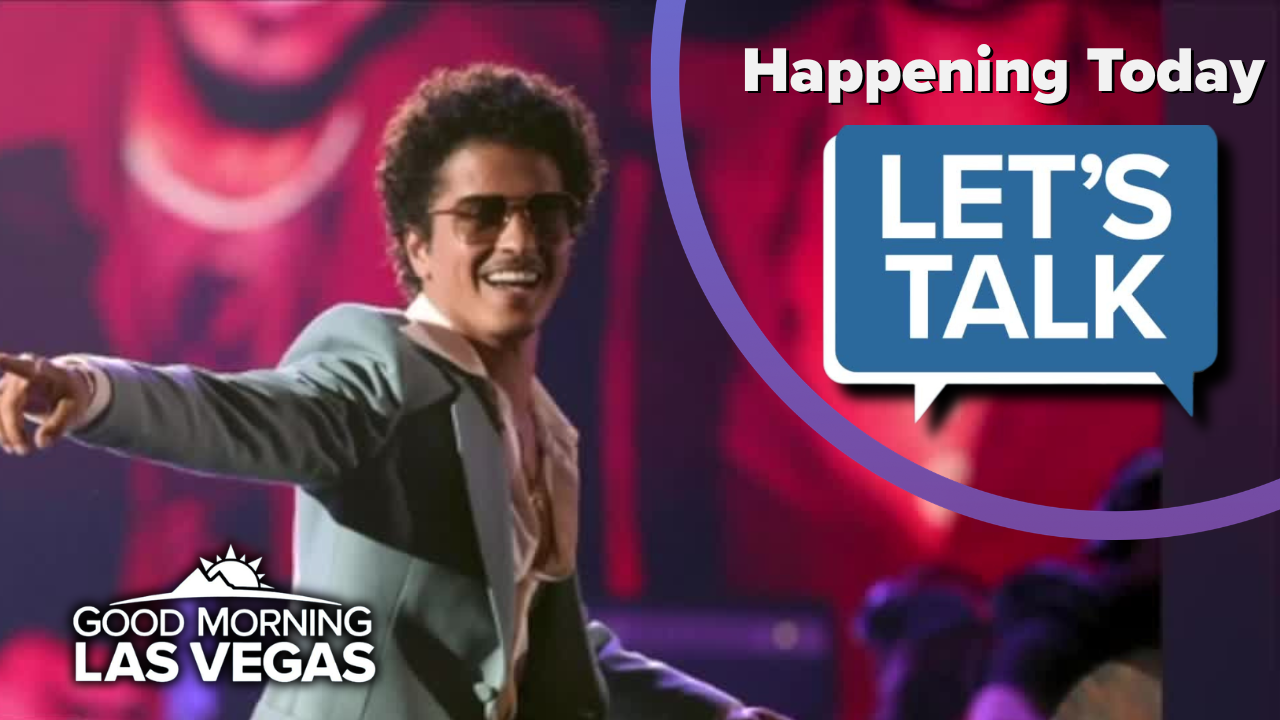 Good Morning, Las Vegas: Bruno Mars parade, our latest Let's Talk event head today