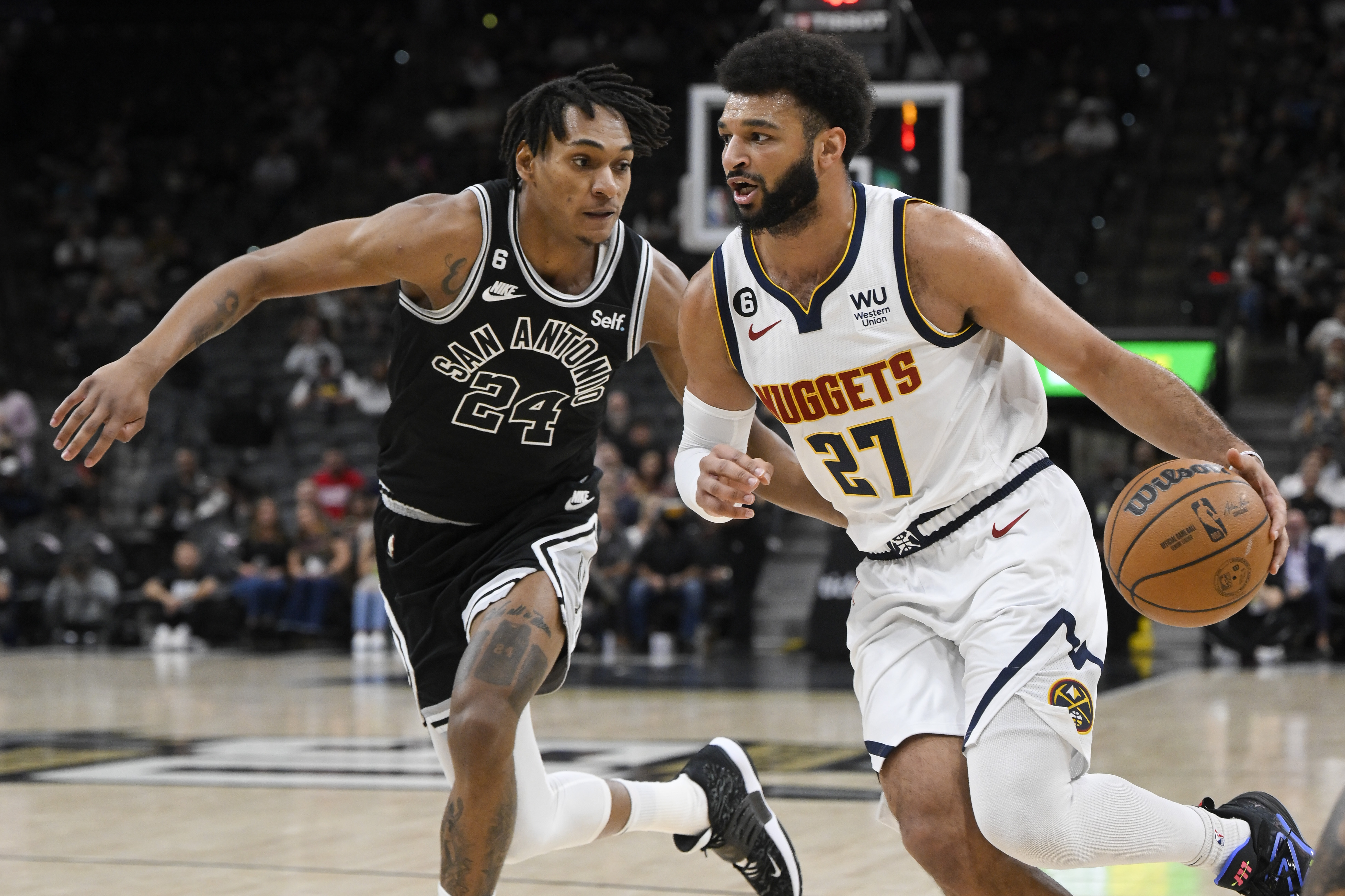 Nuggets Spurs Basketball
