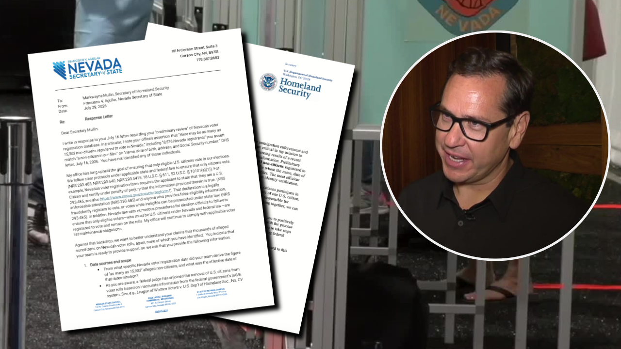 Nevada secreatary of state tells feds to show the proof for alleged non-citizen voters
