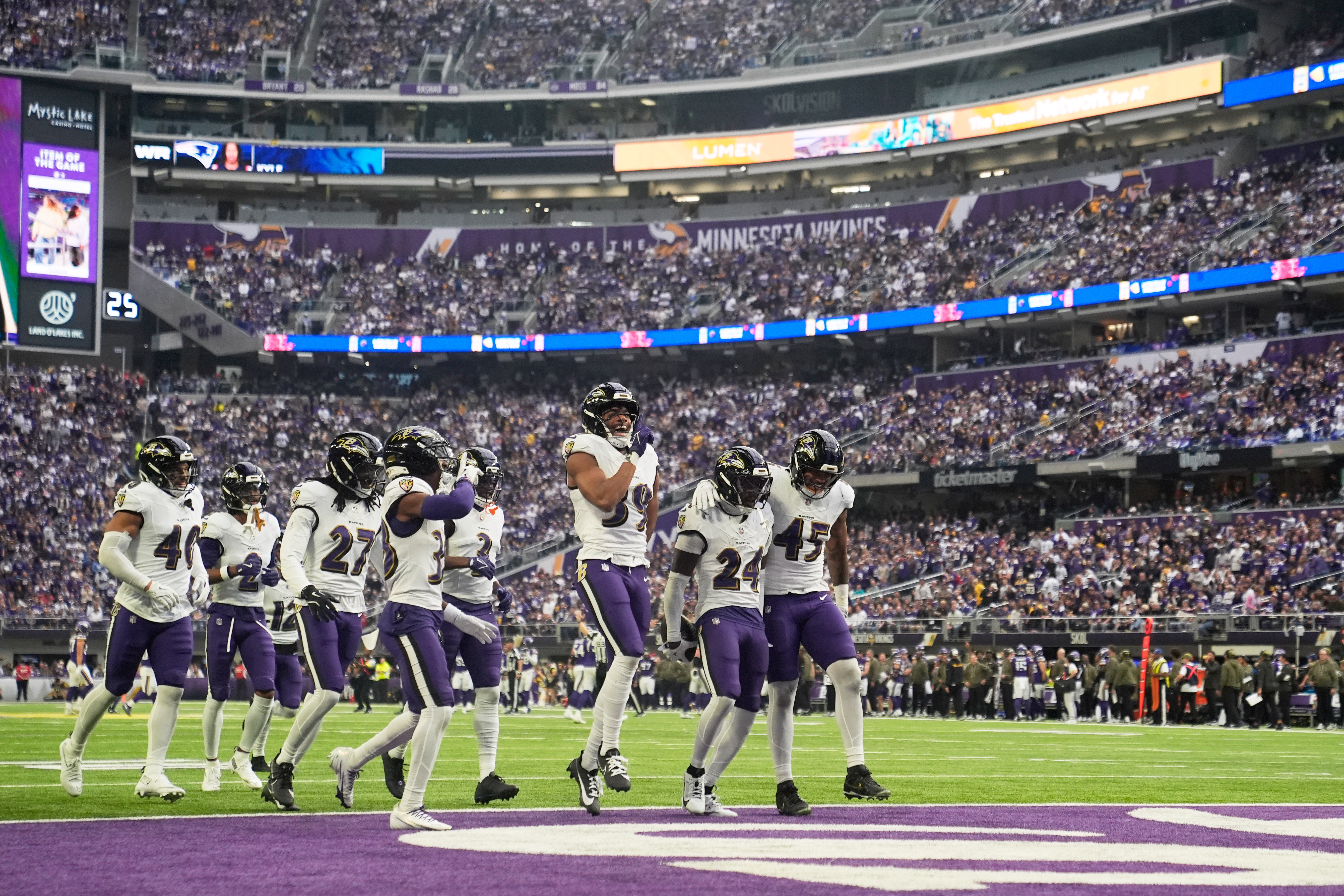 APTOPIX Ravens Vikings Football