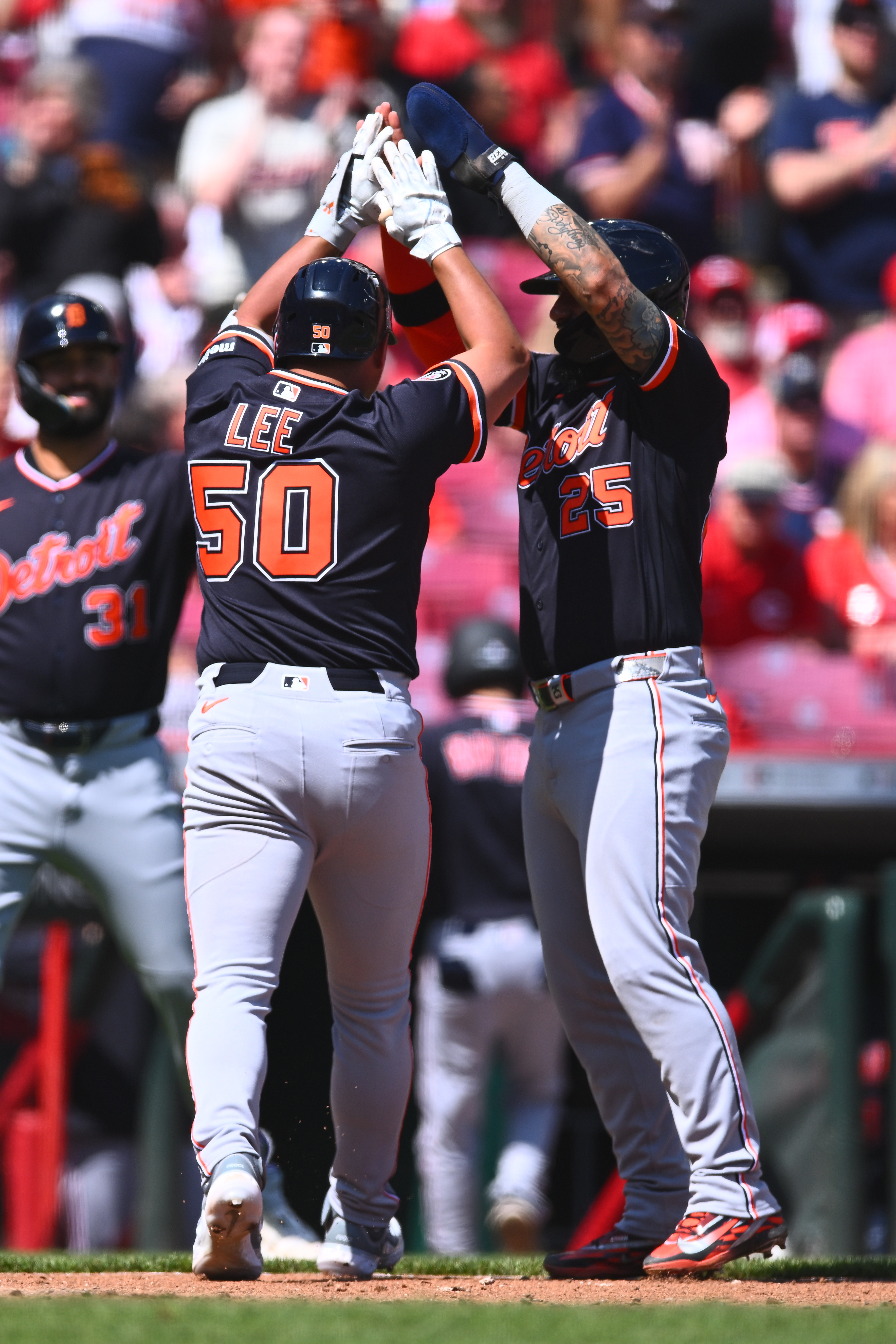 Tigers Reds Baseball