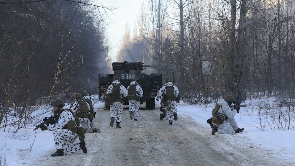 Chernobyl Ukraine forces
