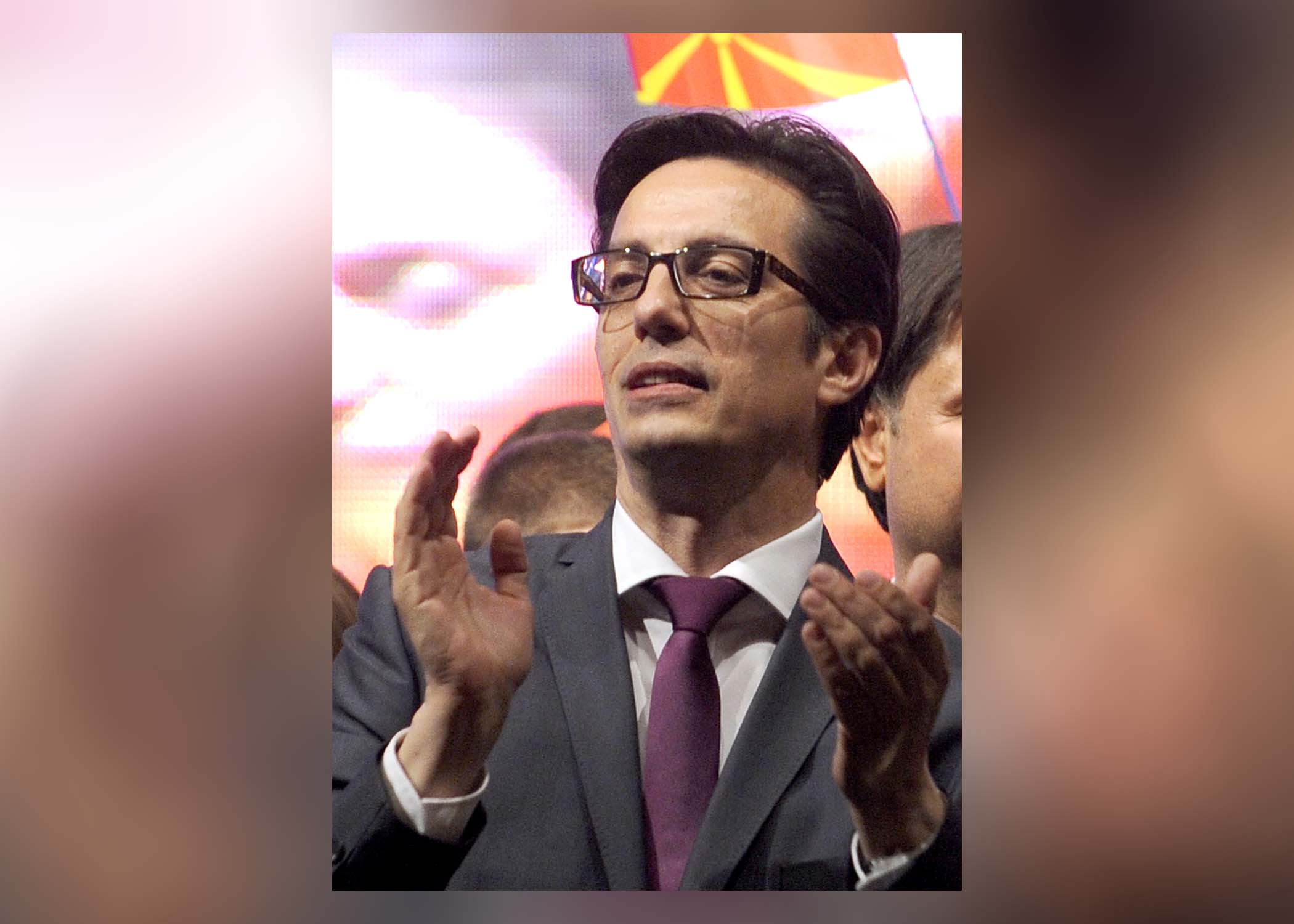 North Macedonia's President Stevo Pendarovski