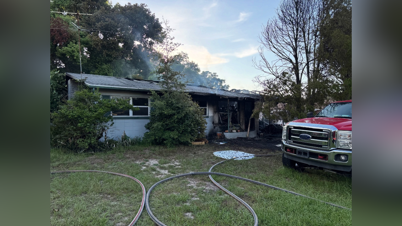 Zephyrhills house fire