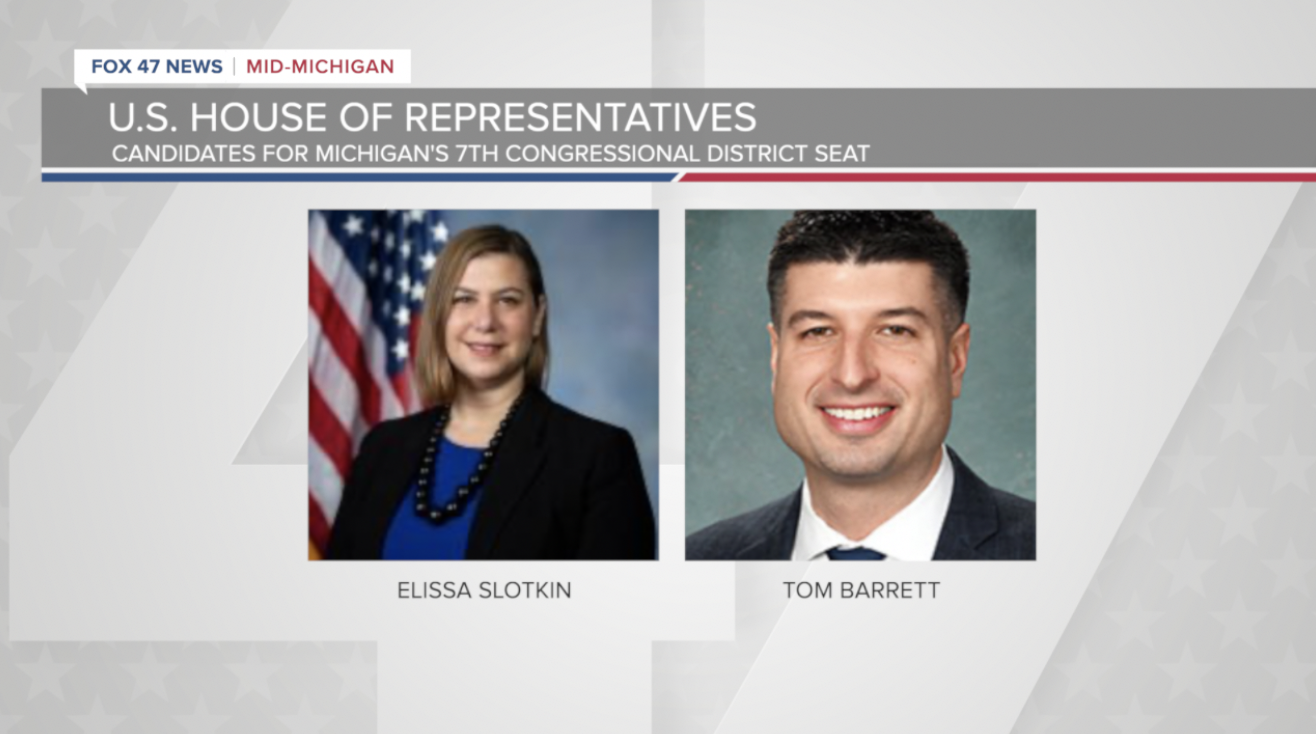 Elissa Slotkin and Tom Barrett