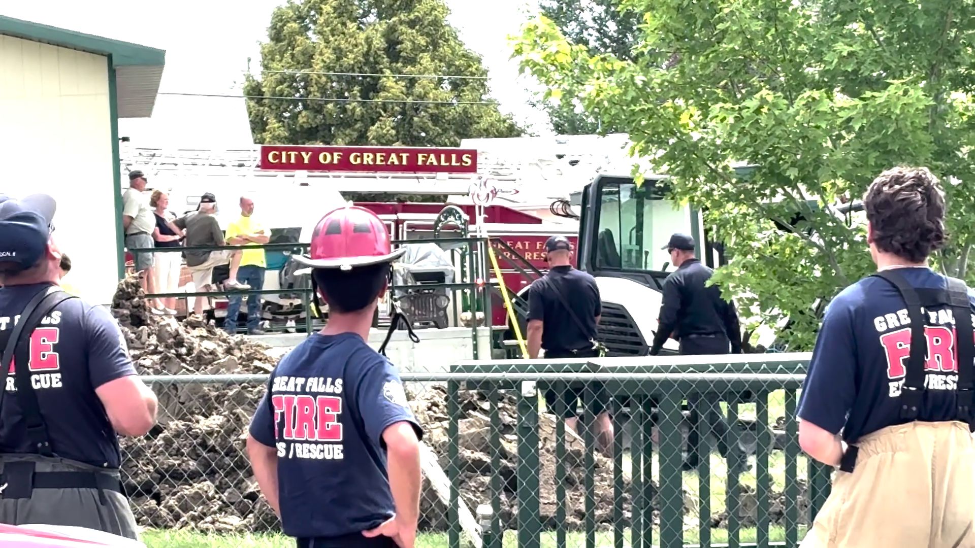 'Working structure fire' in Great Falls