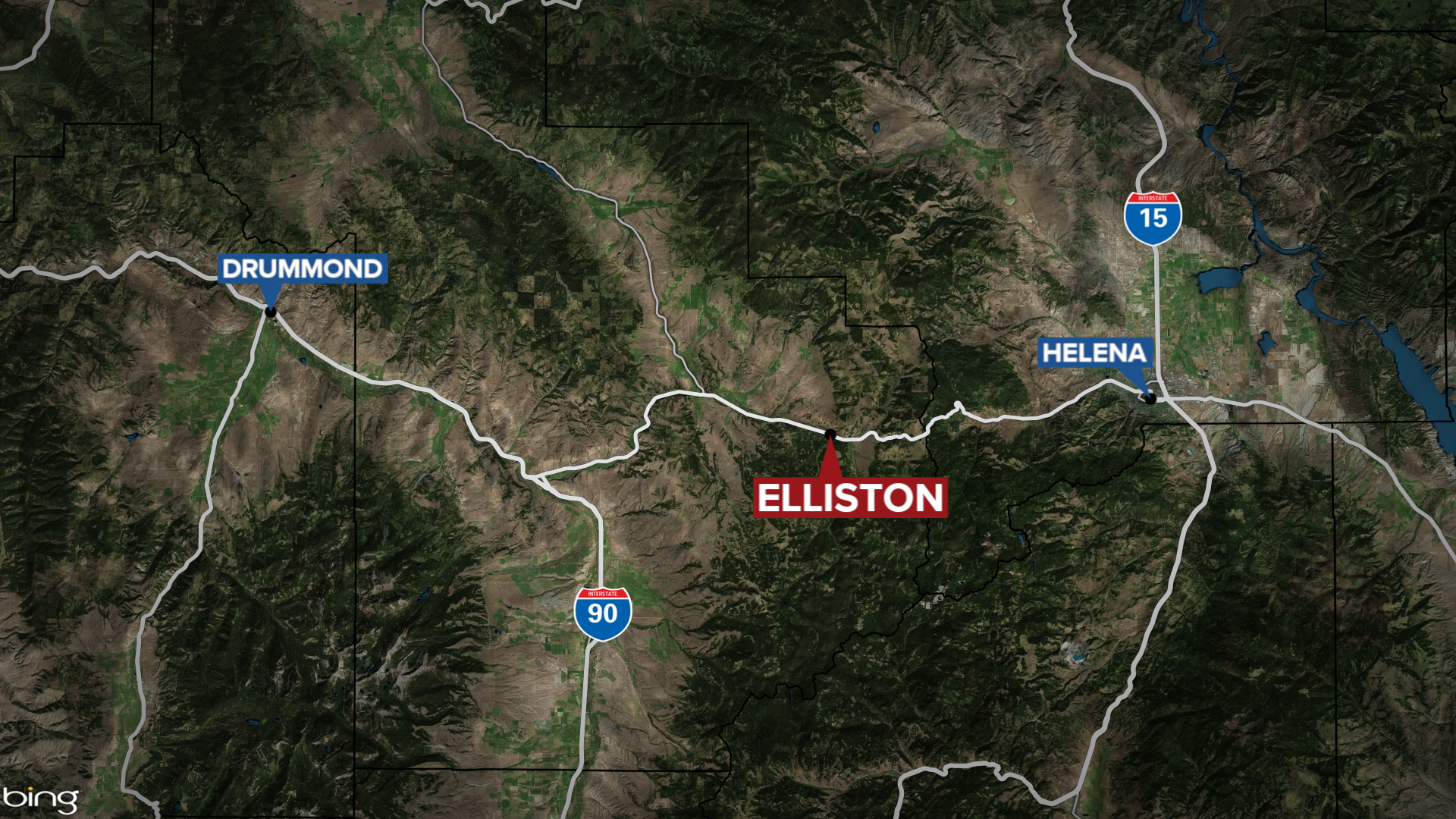 Deadly crash reported near Elliston