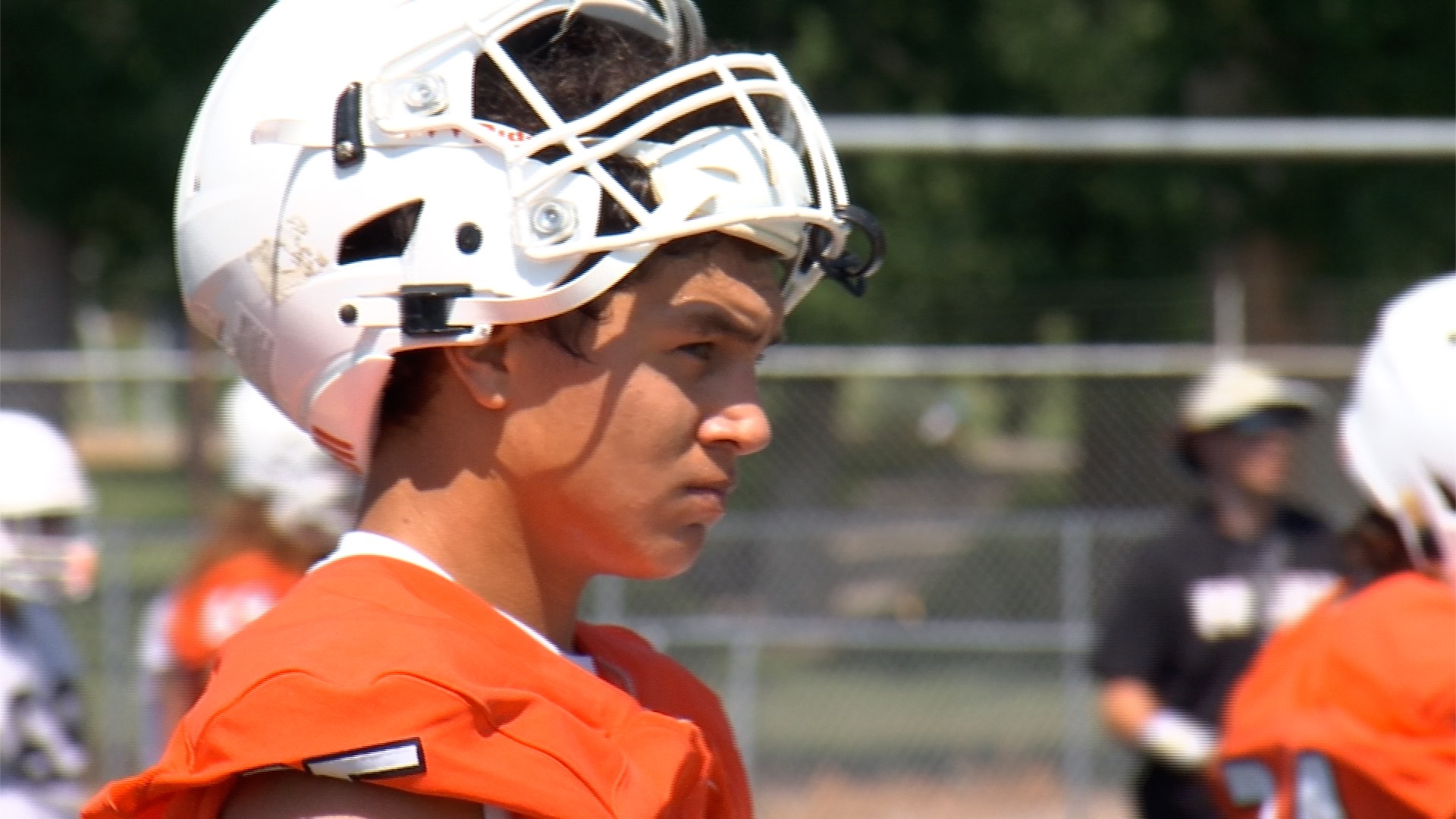 Billing Senior football player