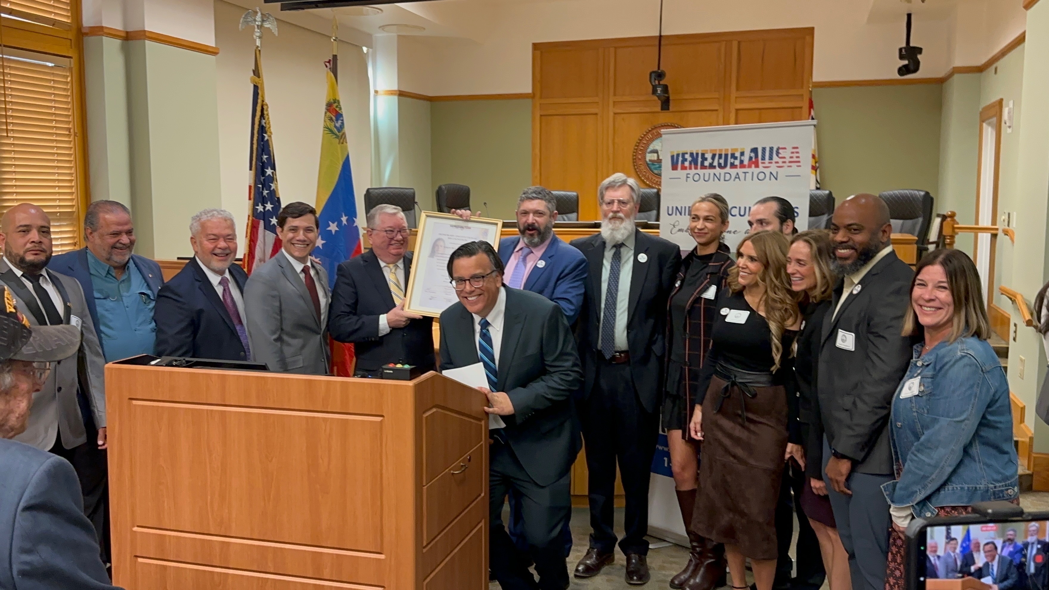 Tampa nonprofit honored for rescuing Venezuelan opposition leader from Maduro regime