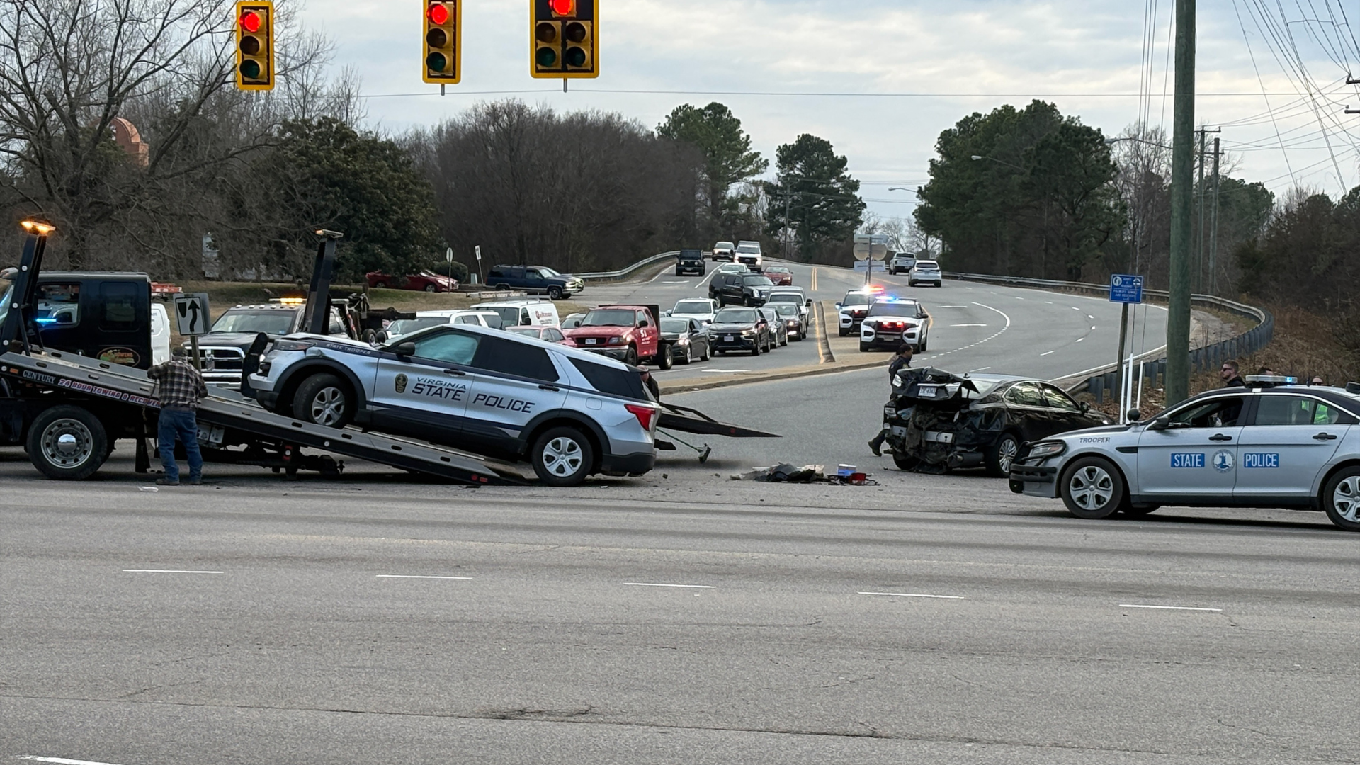 VSP Colonial Heights Crash