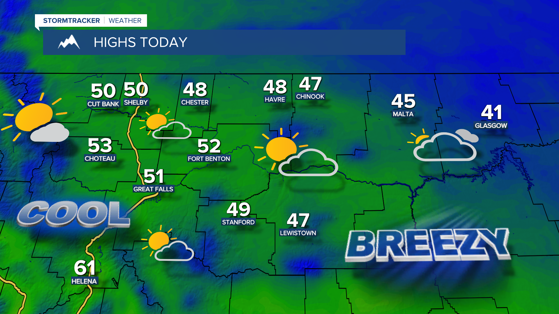 Highs Today