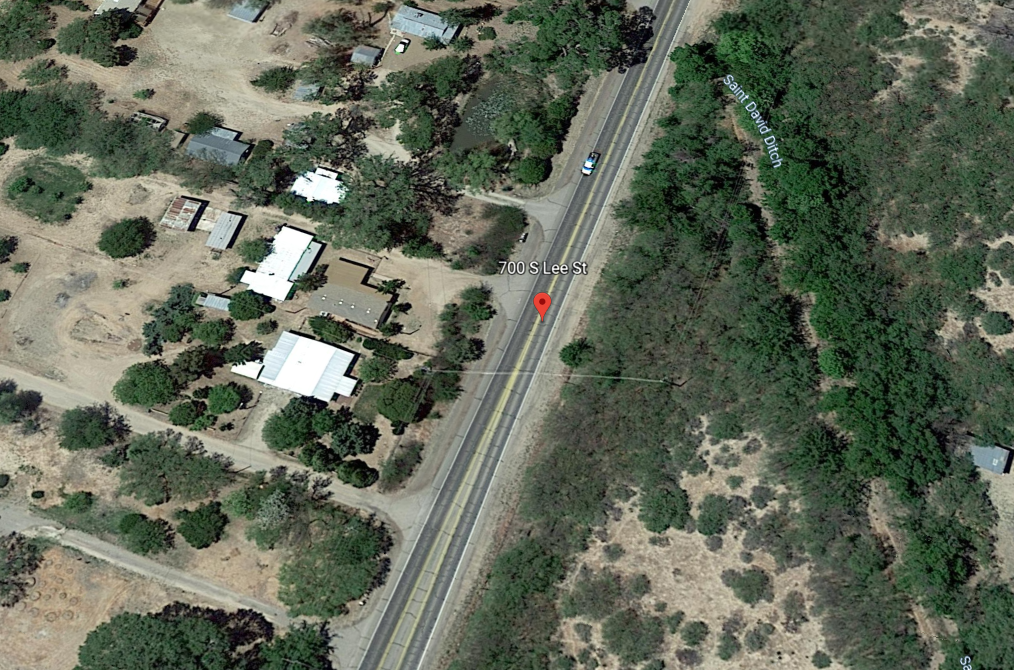 700 block of Lee Street in St. David.