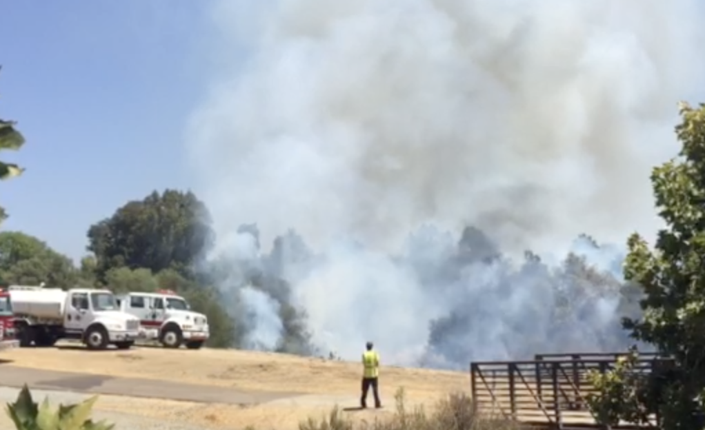 kit carson park fire escondido