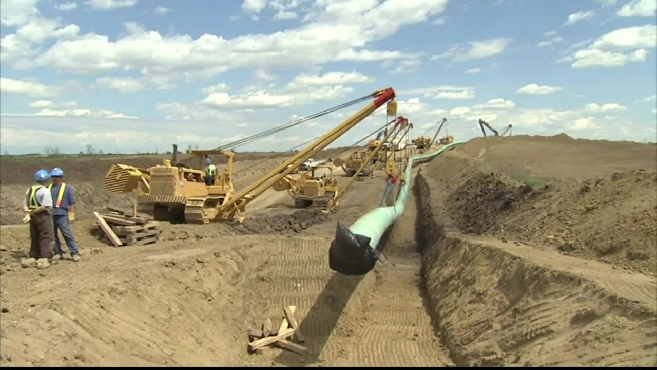 Keystone XL Pipeline Construction