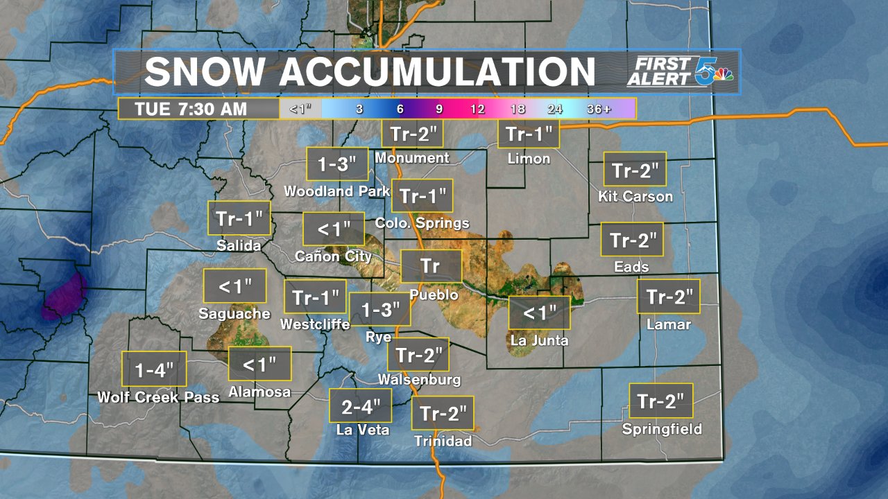 Snow Accumulation 12/27/2020