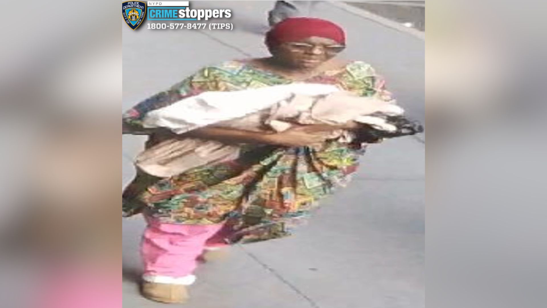 NYPD is searching for a woman who left a newborn baby in the subway.