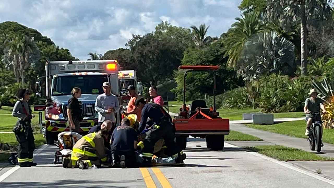 Tropical Farms Golf Cart Crash