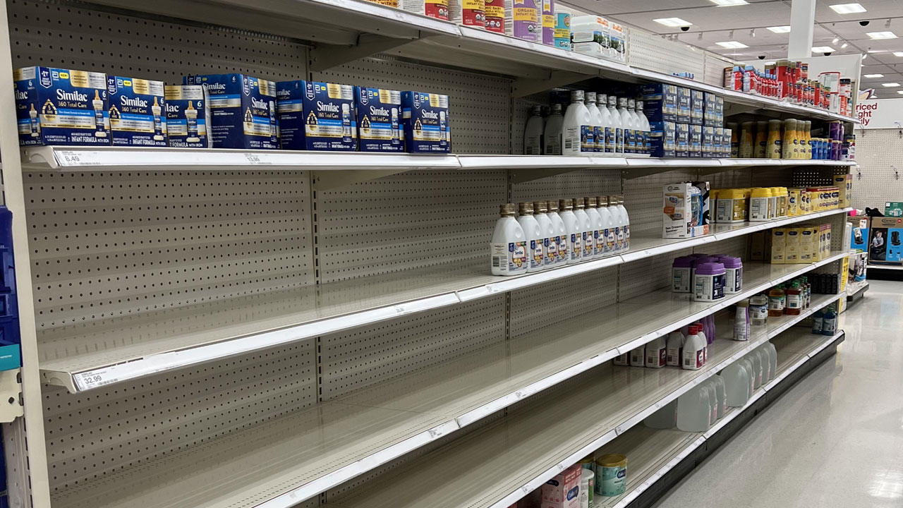 Formula shortages continue across Tampa Bay area