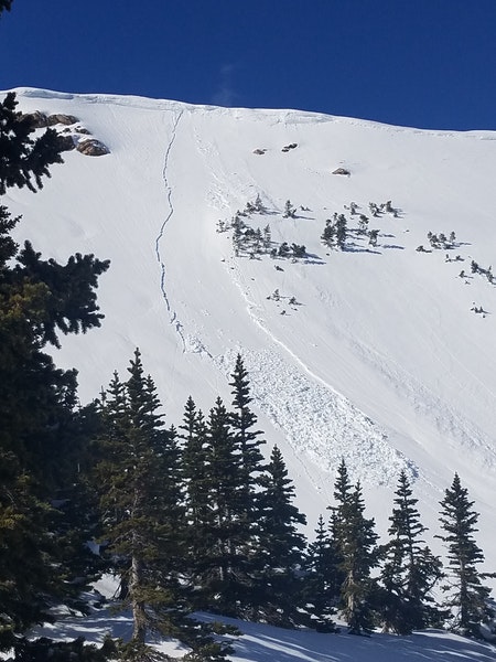 Avalanche_Hidden Knoll near Berthoud Pass_March 5 2021