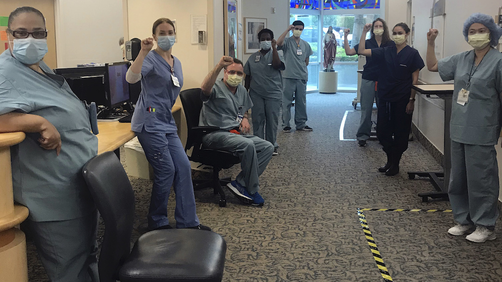 10 California nurses suspended after refusing to treat COVID-19 patients without N95 masks