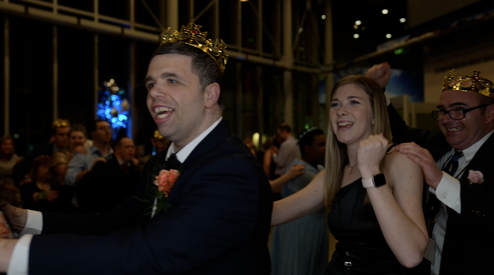 Alex Norman enjoying Tim Tebow's Night to Shine Prom at AgroLiquid in St. Johns