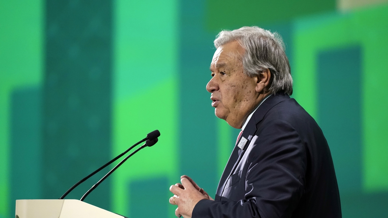 United Nations Secretary-General Antonio Guterres