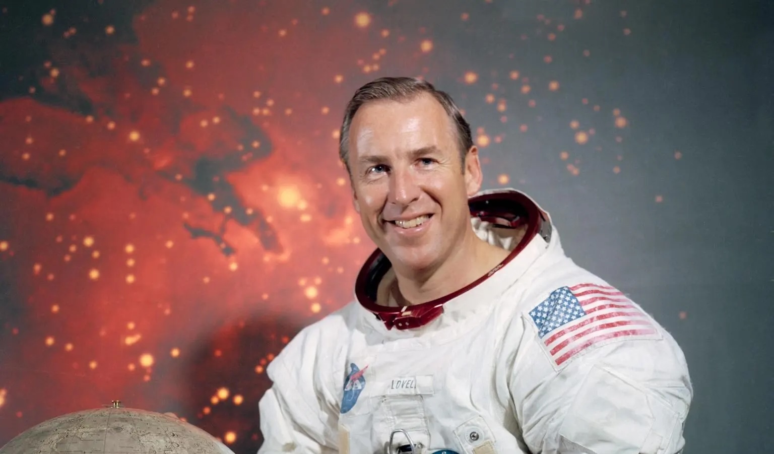 Portrait of NASA astronaut James Lovell