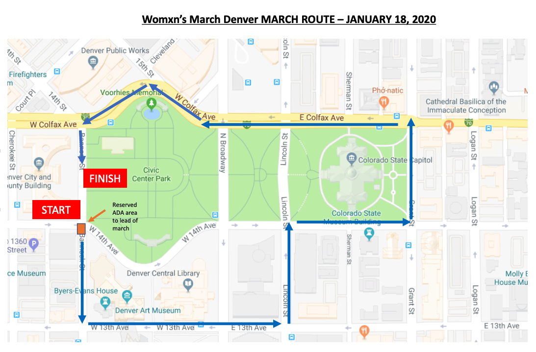 2020 Womxn’s March Denver March Route.png