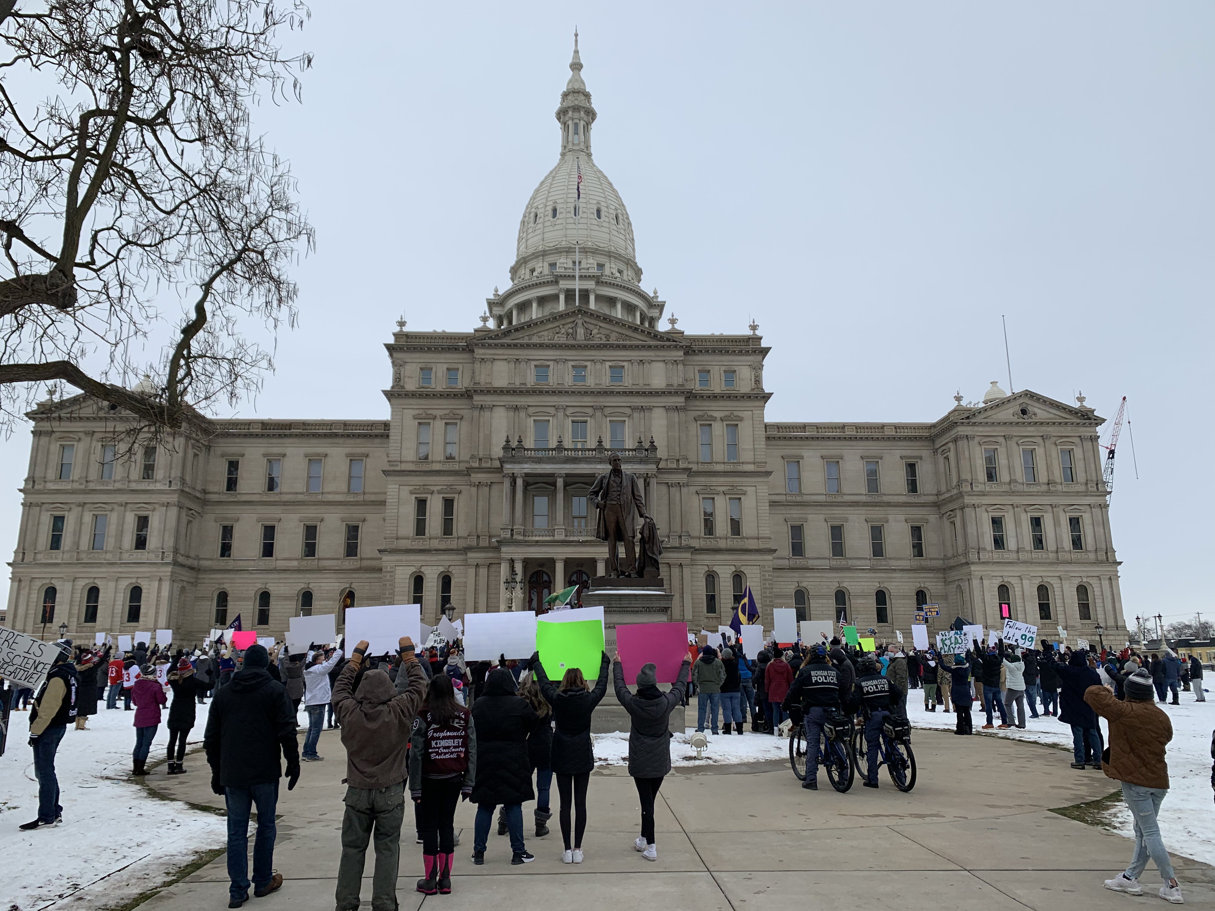 State Representatives speak out about winter sports postponement