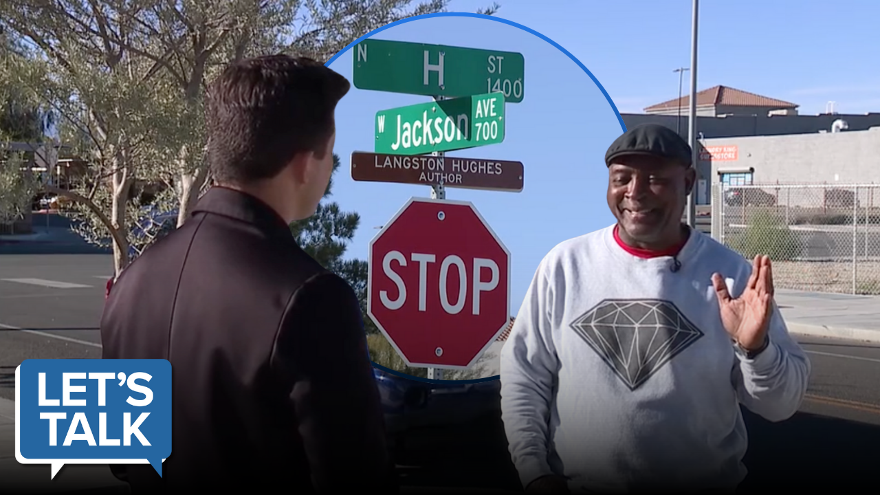 Las Vegas quickly removed a tree blocking a stop sign after a Historic Westside resident raised safety concerns at our Channel 13 Let's Talk event.