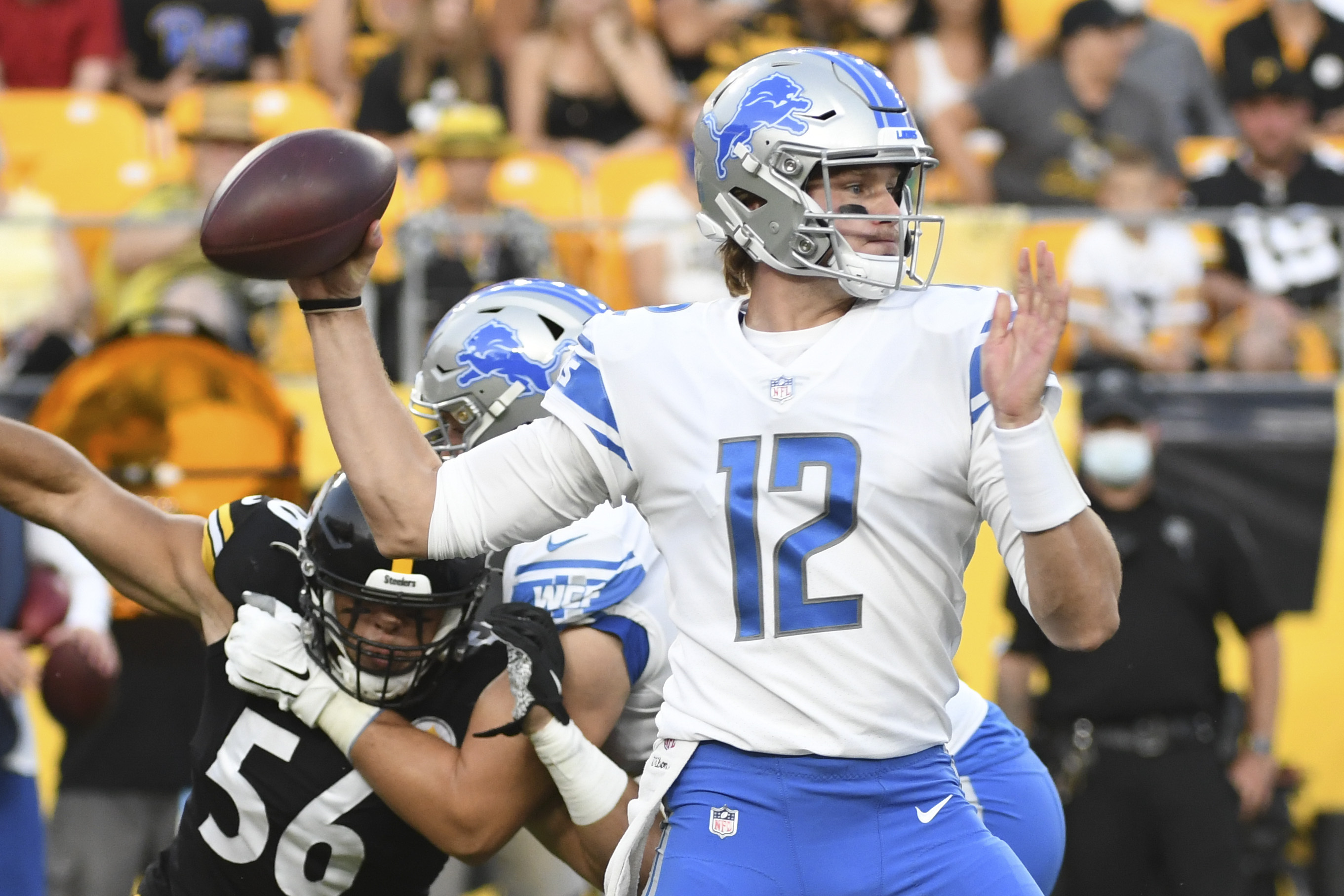 Lions Qb Jared Goff Misses Practices Tim Boyle In Line To Start Against Browns
