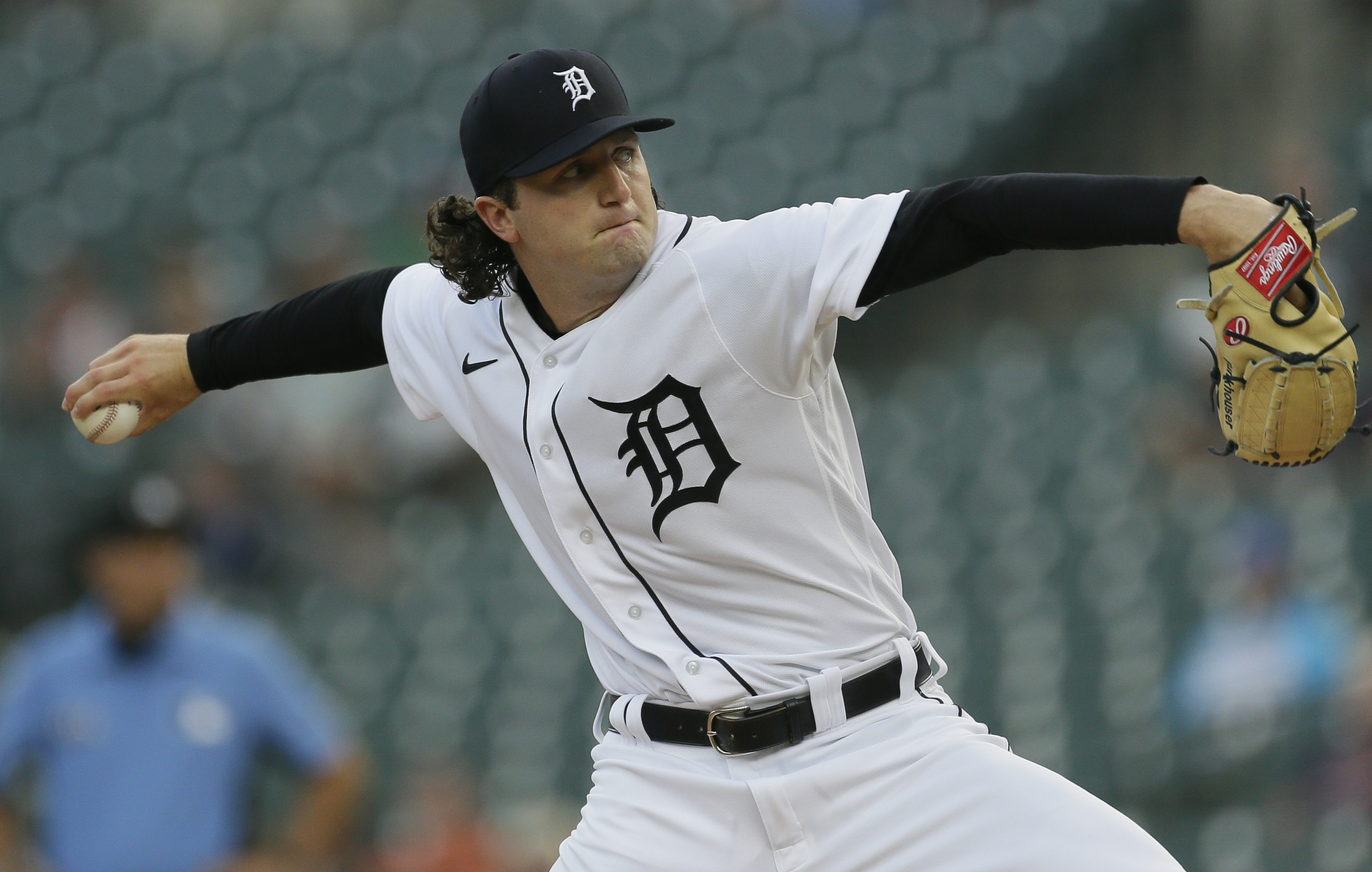 Casey Mize Rangers Tigers Baseball
