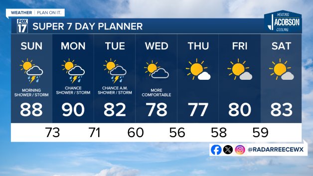 7 DAY FORECAST