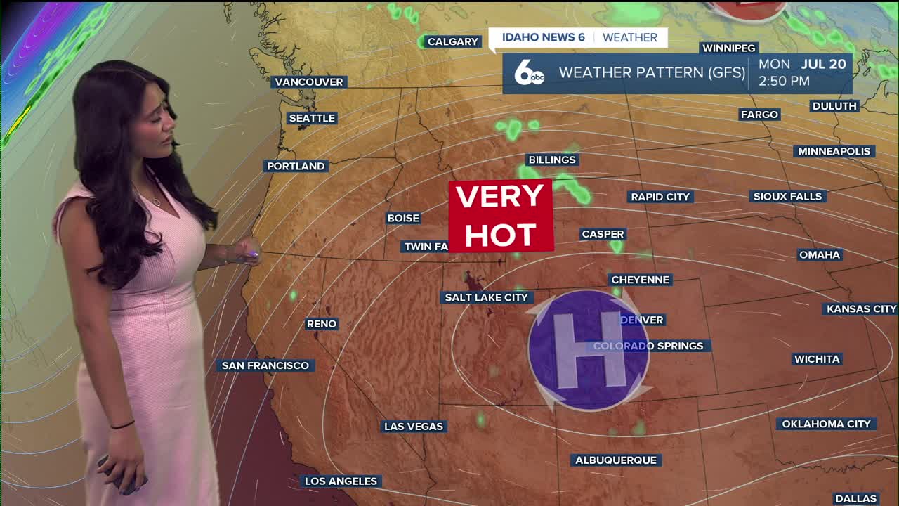 Forecast: Monsoon moisture brings rain across Eastern Oregon and SW Idaho