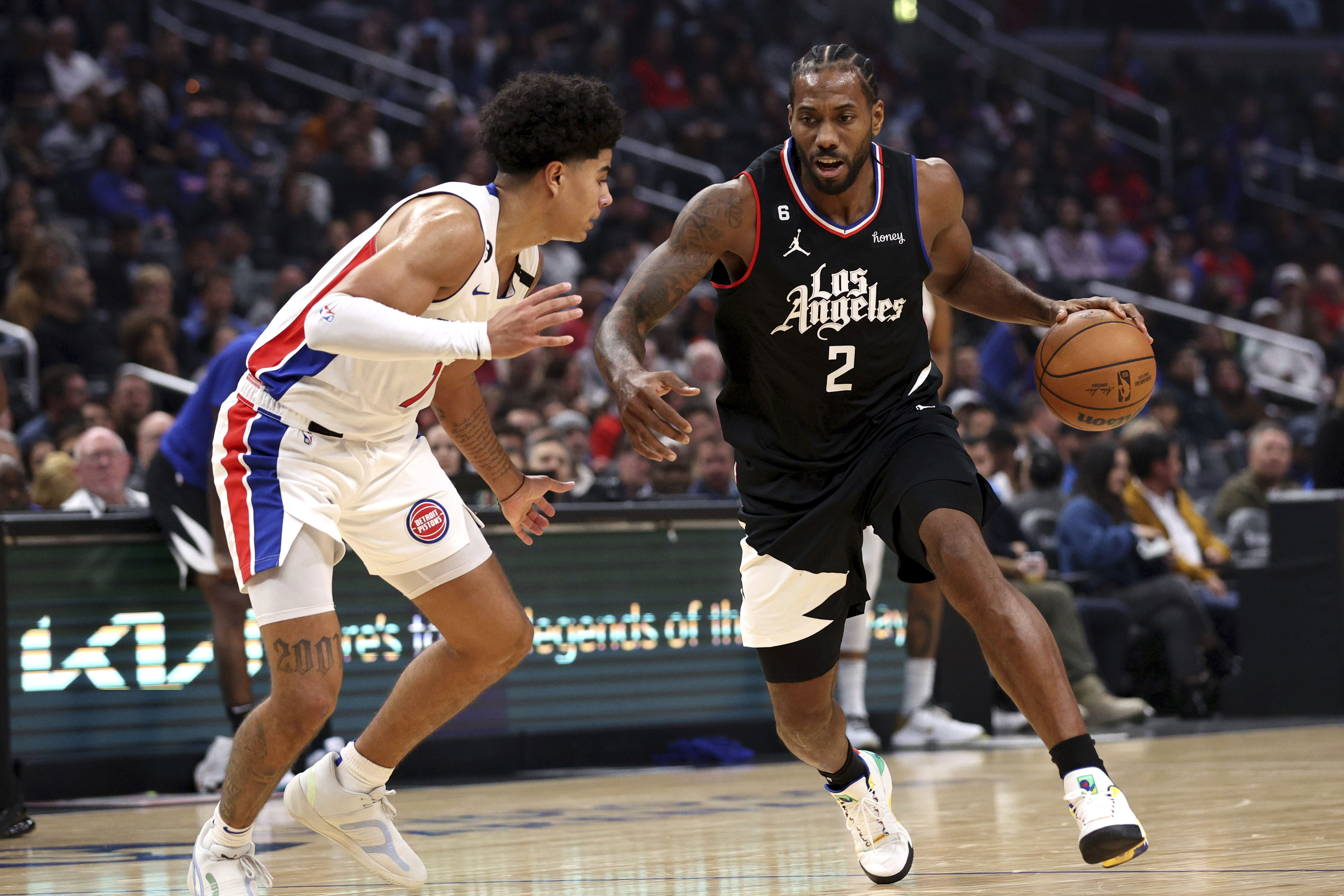 Pistons Clippers Basketball